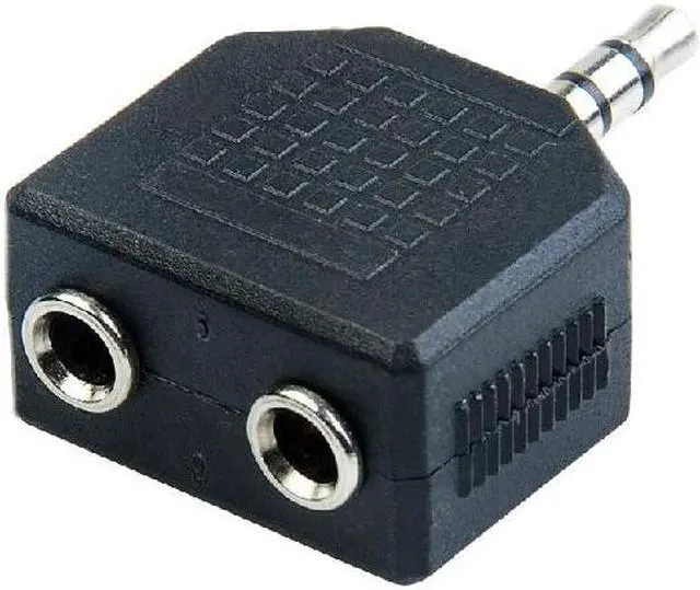 Alt view image 3 of 3 - 1Pcs 3.5mm 1 Male Plug to 2 Female Jack Multi Media MP3 MP4 Headphone Earphone Headset Digital AUX Audio Splitter Adapter Connector