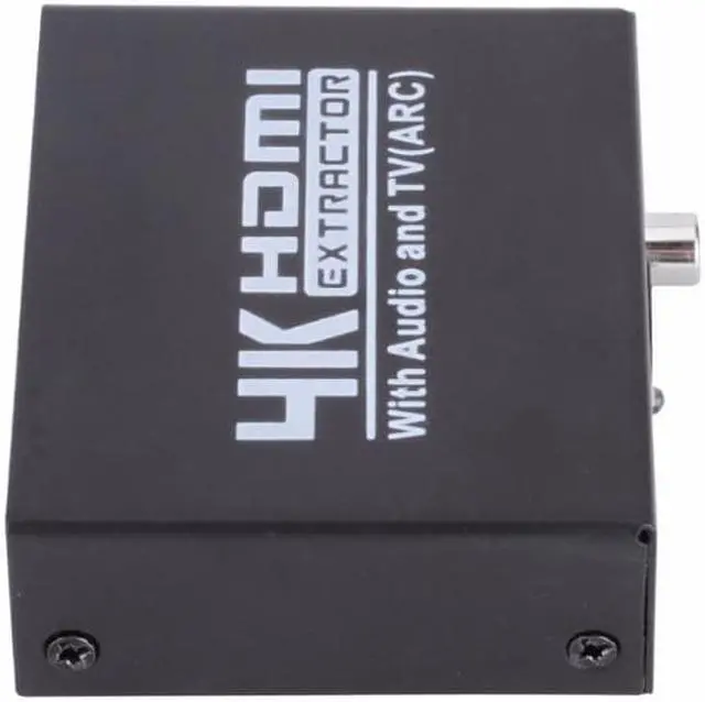 Alt view image 5 of 6 - 1Pcs HDMI Audio Extractor HDMI to HDMI and Audio SPDIF Stereo Audio Converter HDMI Audio Splitter Adapter Support 5.1CH