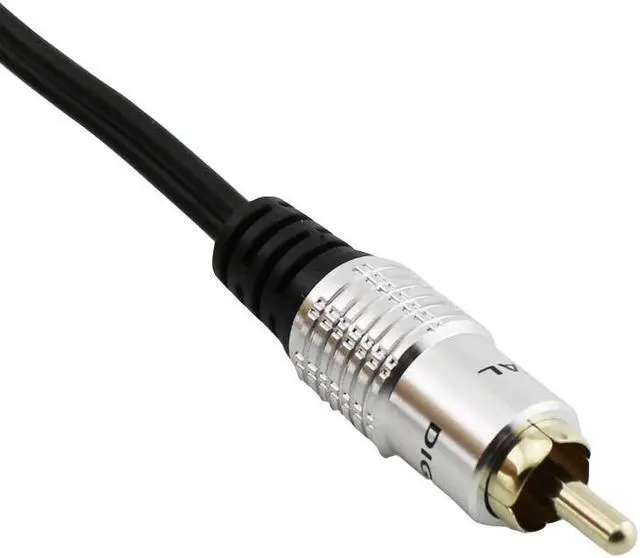 Alt view image 4 of 6 - 1Pcs 1x Gold Plated RCA Phono Male to Dual RCA Female Jack M/F Y Splitter Audio Video Adapter Cable Metal Aluminum Shell 25cm