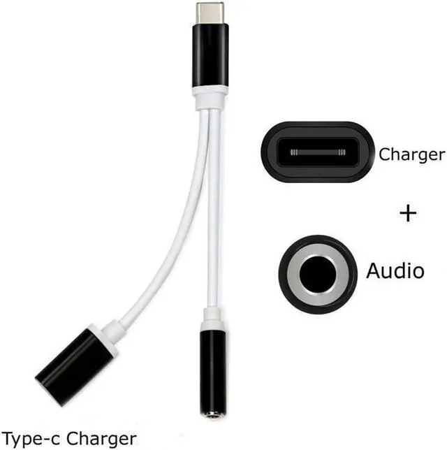 Alt view image 2 of 6 - 1Pcs USB Type C To 3.5mm Jack Audio Extension Cable Headphone Splitter Converter Adapter Cable Compatible with Letv Le Max 2 X820