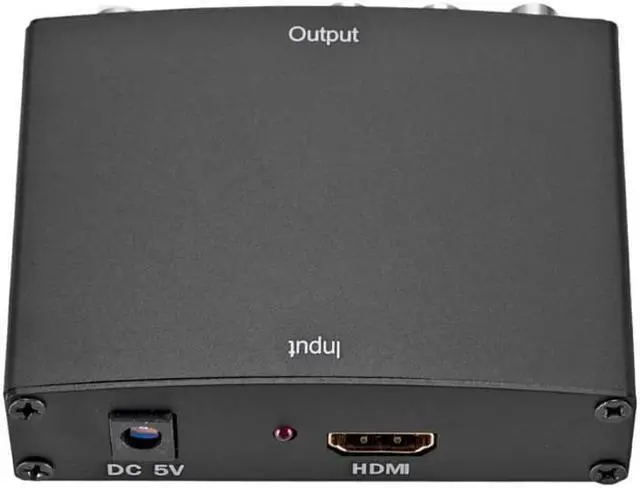 Alt view image 5 of 6 - 1Pcs 1080P HD Clear HDMI to RGB Component HDMI to YPBPR Video +R/L Audio Adapter Splitter Video System