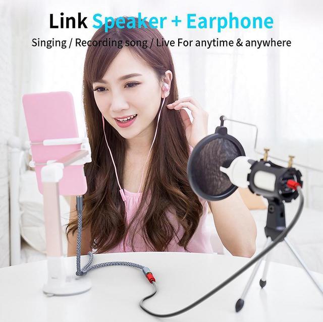 Alt view image 6 of 6 - 1Pcs Headphone Splitter 3.5mm Audio Cable 3.5 mm Splitter Adapter Male to 2 Female Jack AUX Cable for iPhone Xiaomi Redmi MP3