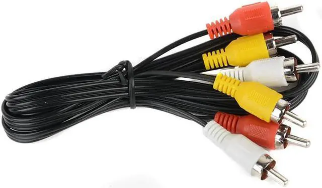Alt view image 4 of 6 - 1Pcs 4 in 1 out S Video Video Audio Switch Black RCA AV Switch Box Selector Splitter With Remote Control+100~240V EU plug AC Adapter