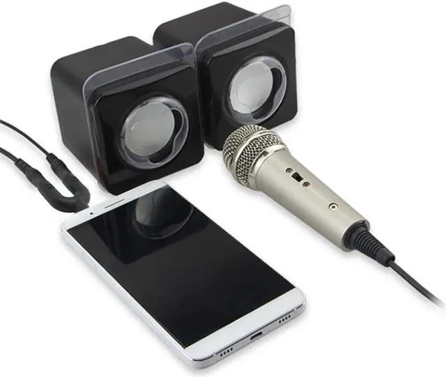 Alt view image 3 of 6 - 1Pcs Headphone Microphone Splitter 3.5mm Audio Splitter U Jack to Headphone Microphone 2 Way U Splitter Converter Adaptor