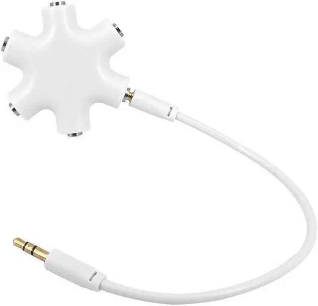 Alt view image 4 of 6 - 1Pcs 3.5mm Headphone Earphone Extension Audio Splitter Adapter 1 Male to 2 3 4 5 Female Audio Cable