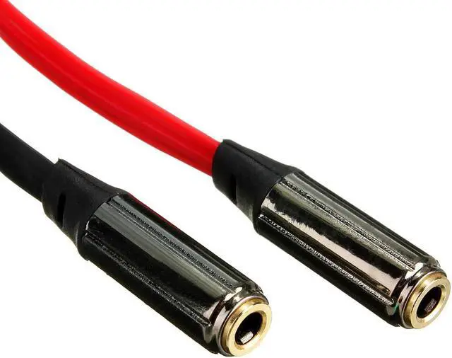 Alt view image 6 of 6 - 1Pcs Best Durable 3.5mm Gold Male Jack to 2 Dual Female RCA Splitter Headphone Y Audio Adapter Extension Cable For Headset Earphones