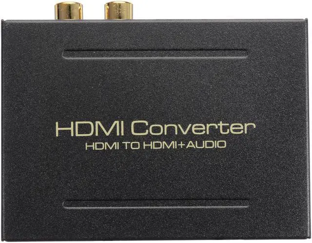 Main image of 1Pcs HDMI to HDMI Optical + SPDIF + RCA L/R Analog Extractor Converter Audio Splitter Adapter 1080P with USB Cable