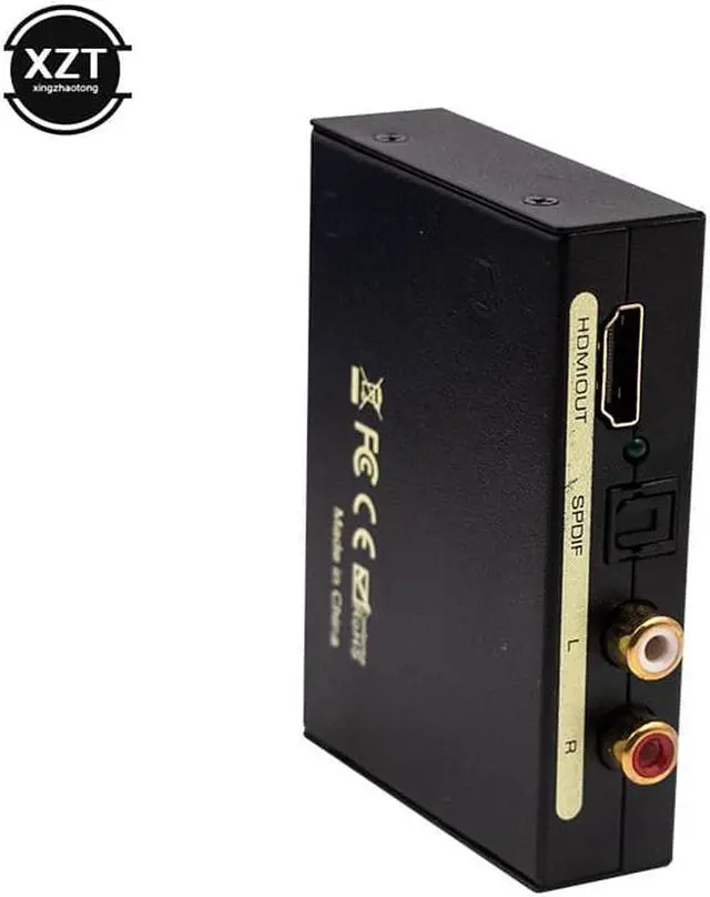 Alt view image 4 of 6 - 1Pcs 2160P HD 4Kx2K HDMI Audio Extractor Splitter to HDMI Optical SPDIF RCA Stereo L/R Hdmi Converter Adapter Separator