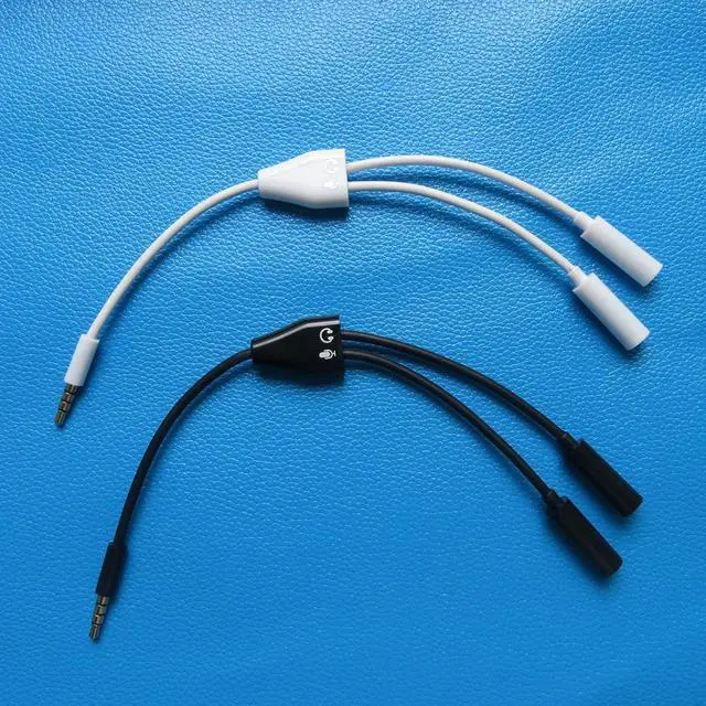 Alt view image 2 of 5 - 1Pcs Jack 3.5mm Headphone Splitter Adapter 1 male to 2 female Y Extension Audio Cable