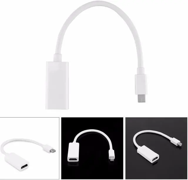Alt view image 5 of 6 - 1Pcs Fornorm Male to Female Splitter Mini Displayport DP To DVI HDMI VGA Audio Adapter Display Port Cable 1080P