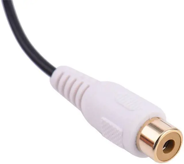 Alt view image 4 of 6 - 1Pcs 3.5 Jack Male to 2RCA 2AV Female Converter Cable Stereo Audio Adapter Cables Y Cable Splitter Headphone Adapter for DVD TV VCR