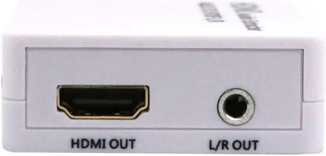 Alt view image 5 of 6 - 1Pcs HDMI Audio Extractor Converter Audio Splitter 4K HDMI Digital To Analogue 3.5mm to 2 RCA Plug and play Splitter Adapter