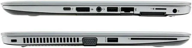 Alt view image 3 of 3 - HP Elitebook 840G4 Laptop Computer, 2.50 GHz Intel i5 Dual Core Gen 7, 8GB DDR4 RAM, 256GB SSD Hard Drive, Windows 10 Professional 64 Bit, 14" Screen (B GRADE)