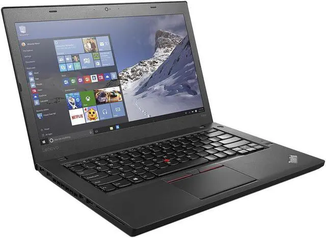 Alt view image 6 of 6 - Lenovo Laptop ThinkPad T460 Intel Core i5 6th Gen 6300U (2.40GHz) 16 GB Memory 512 GB SSD Intel HD Graphics 520 14.0" Windows 10 Pro 64-bit