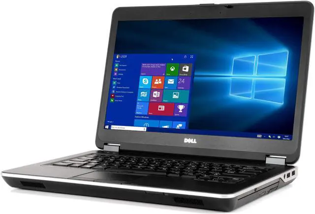 Alt view image 3 of 7 - DELL LATITUDE E6440 Laptop Computer, 2.60 GHz Intel i7 Dual Core Gen 4, 8GB DDR3 RAM, 128GB SSD Hard Drive, Windows 10 Home 64 Bit, 14" Screen (Grade B)