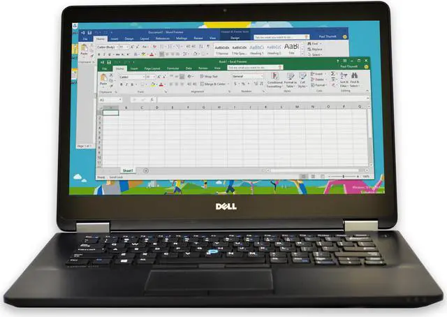Alt view image 5 of 11 - Dell Latitude E7470 Laptop, 14.0" FHD (1920x1080) Non-Touch, Intel Core i5-6300U @2.4GHz, 8GB RAM, 256GB SSD, Webcam, Backlit Keyboard, Windows 10 Pro 64bit