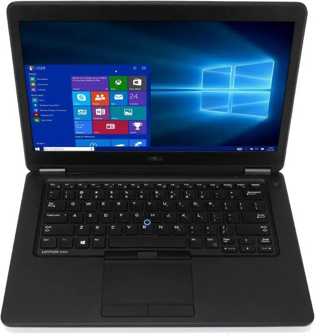 Alt view image 4 of 7 - Dell Latitude E7450 Laptop Computer, 2.90 GHz Intel i7 Dual Core Gen 5, 8GB DDR3 RAM, 128GB SSD Hard Drive, Windows 10 Home 64 Bit, 14" Screen (Grade B)