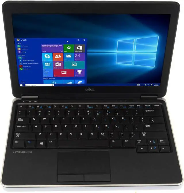 Alt view image 4 of 7 - Dell Latitude E7440 Laptop Computer, 1.90 GHz Intel i5 Dual Core Gen 4, 4GB DDR3 RAM, 128GB SSD Hard Drive, Windows 10 Home 64 Bit, 14" Screen (B GRADE)