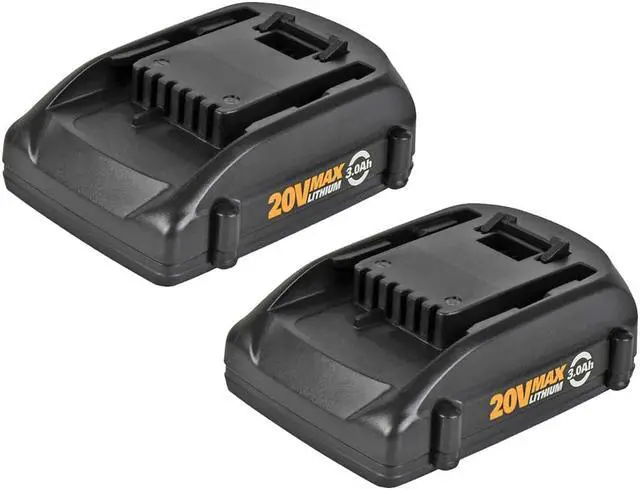 Main image of 2Pack for Worx WA3520 Power Share 3.0AH Battery 20V WA3525 WA3520 WG166 WG151s WG155s