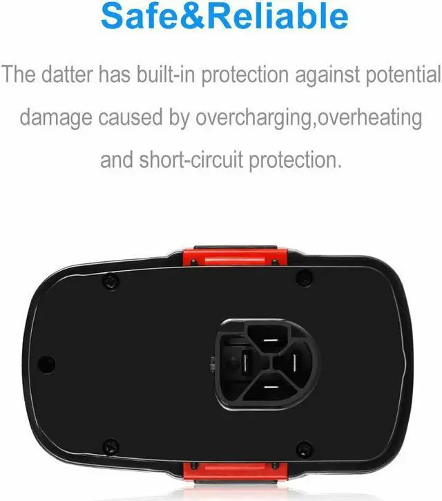 Alt view image 2 of 6 - New for Craftsman 19.2V 4.8AH C3 DieHard 11375 Battery NiCD 130279005 11376