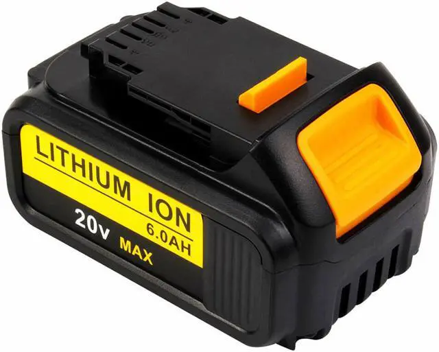 Alt view image 4 of 7 - 2Pack For Dewalt 20V Lithium 6.0Ah Max XR DCB200 DCB206-2 DCB205 Battery and DCB112 Charger