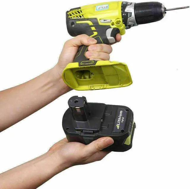 Alt view image 7 of 7 - Vanon 9.0Ah for Ryobi One+Plus RB18L50 18V Lithium P108 Battery P109 Cordless