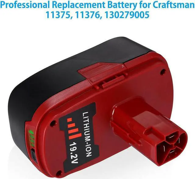 Alt view image 3 of 7 - 2Pack 4.0Ah For Craftsman C3 XCP Lithium 19.2V  Diehard Battery 130279005 PP2030 35702