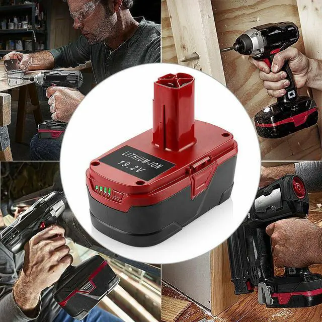 Alt view image 4 of 7 - 2Pack 4.0Ah For Craftsman C3 XCP Lithium 19.2V  Diehard Battery 130279005 PP2030 35702