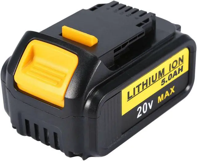 Alt view image 6 of 7 - Vanon For Dewalt 20V Max XR 5.0Ah Lithium Battery DCB204 DCB205 DCB206 DCB206-2