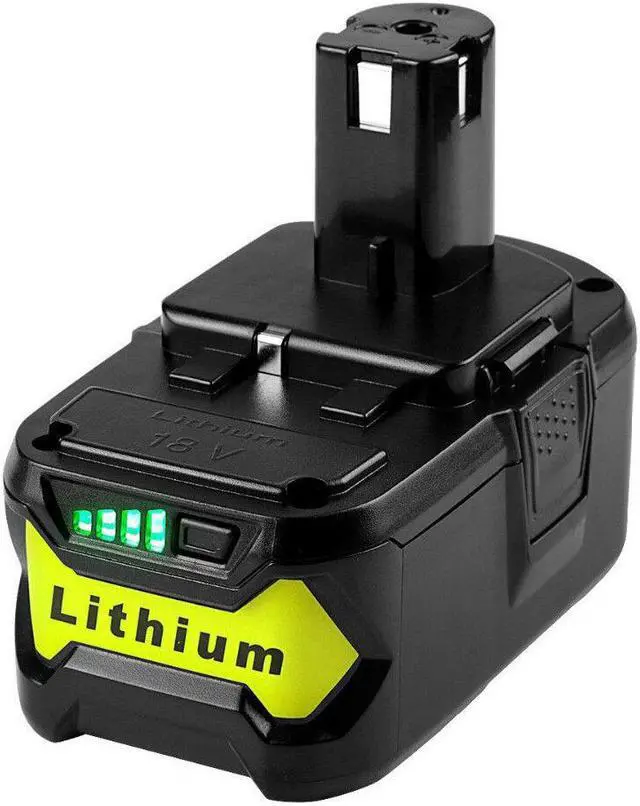 Alt view image 5 of 7 - Vanon 2X For Ryobi P108 P105 18V 5.0Ah One+Plus High Capacity Lithium Battery and P117 Charger