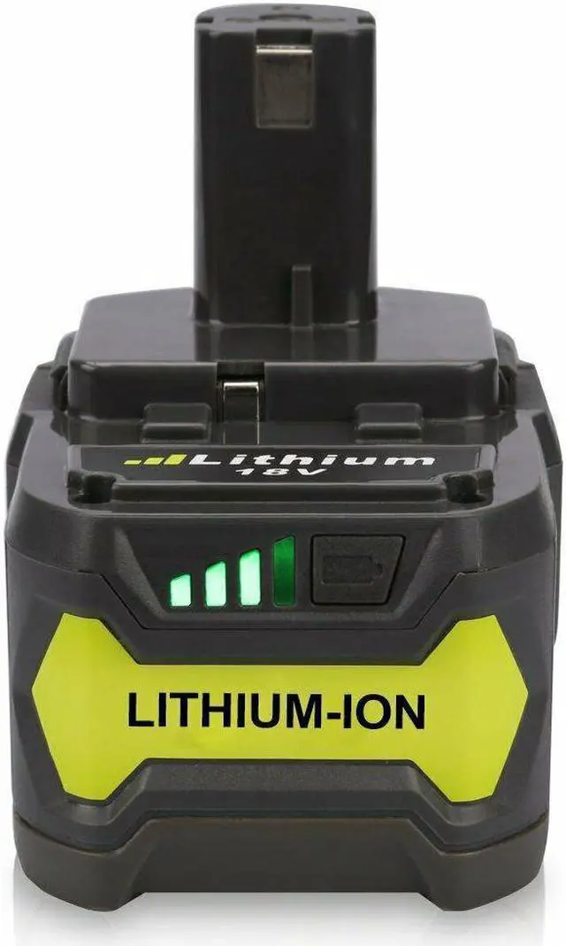 Alt view image 7 of 7 - Vanon 2X For Ryobi P108 P105 18V 5.0Ah One+Plus High Capacity Lithium Battery and P117 Charger