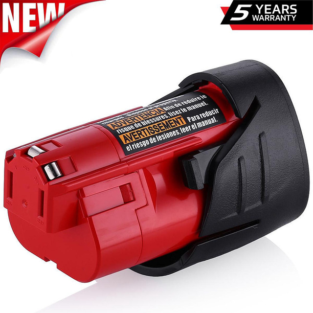 thumbnail image 2 of Milwaukee M12 48-11-2430 12V 3.0 Ah Lithium-Ion Battery Pack | REDLITHIUM Cordless Tool Battery 2 of 5