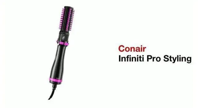 Alt view image 7 of 8 - CONAIR BC11 MiniPRO(R) Ceramic Smoothing Brush