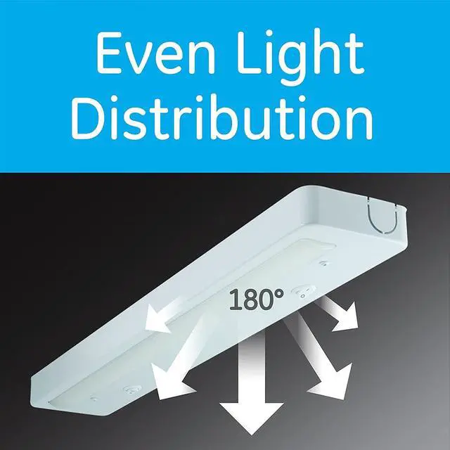 Alt view image 4 of 12 - GE Enbrighten Premium 24 Inches LED Direct Fixture Wire Under Cabinet Light, White