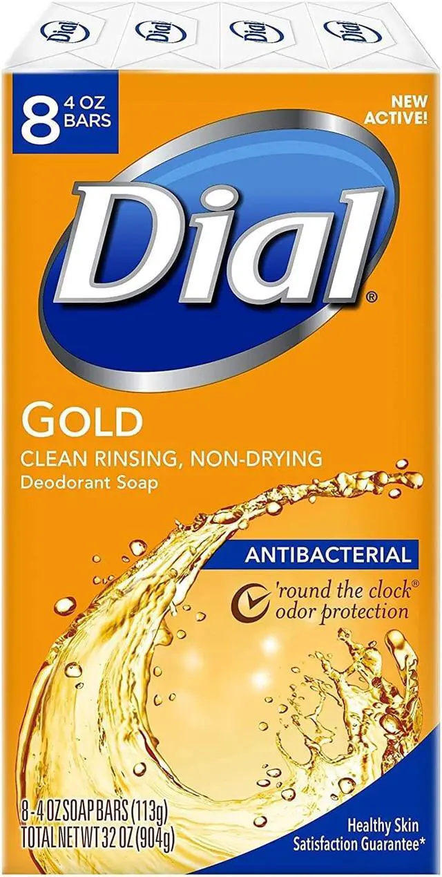Alt view image 5 of 10 - Gold Antibacterial Deodorant Soap - 8 x 4 oz Soap