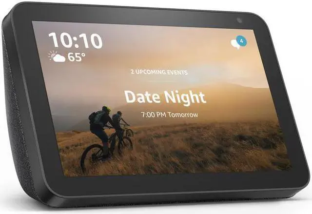 Alt view image 19 of 20 - Amazon Echo Show 8 Smart Speaker with Alexa 8" HD Smart Display - Black