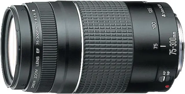 Alt view image 2 of 8 - Canon 6473A003 EF 75-300mm f/4-5.6 III Lens Telephoto Zoom Lens