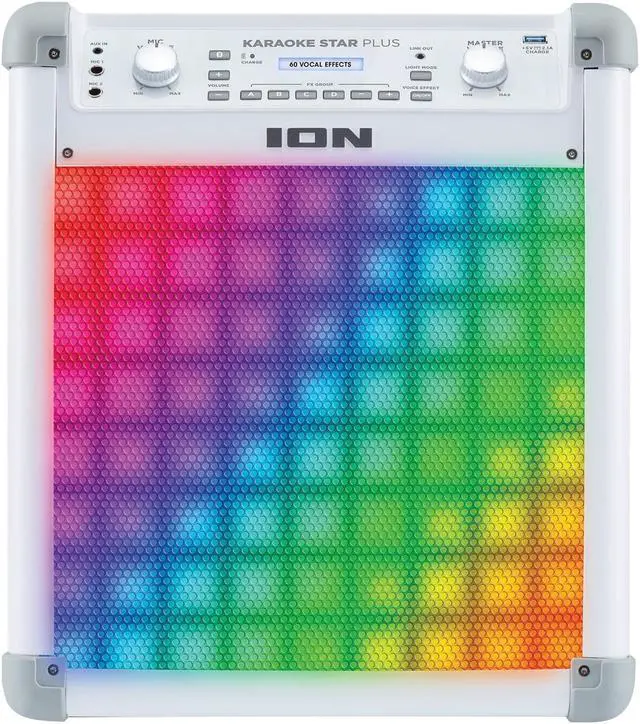 Alt view image 2 of 5 - ION Audio Portable Karaoke Speaker with Vocal Effects
