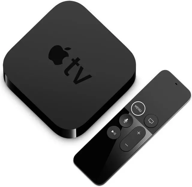 Alt view image 2 of 6 - Apple TV 32GB 1080p HD Streaming Media Player with Dolby Digital and Voice search by Asking the Siri Remote (4th Generation), Black