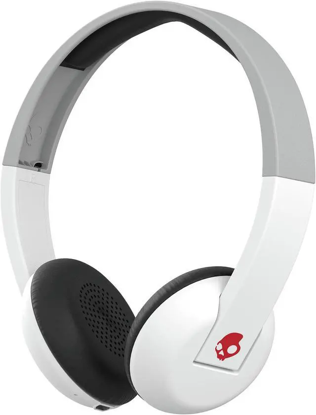 Alt view image 4 of 8 - Skullcandy White/Gray/Ged S5URHW-457 Uproar Wireless Headphone