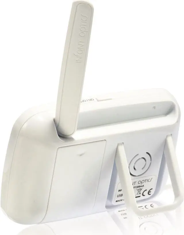 Alt view image 15 of 20 - Infant Optics DXR-8 Pan/Tilt/Zoom 3.5" Video Baby Monitor With Interchangeable Optical Lens