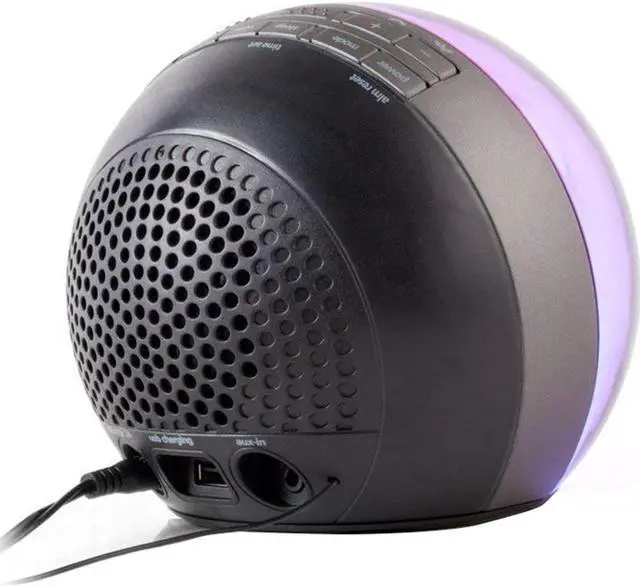 Alt view image 8 of 13 - iHome iBT29 Color Changing Dual Alarm Clock Radio With Bluetooth (Black)