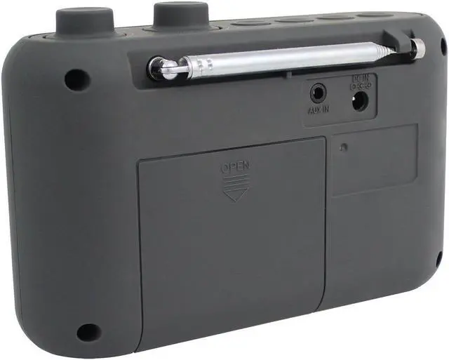 Alt view image 4 of 10 - Jensen[r] Sr-50 Portable Am/fm Digital Radio & Alarm Clock