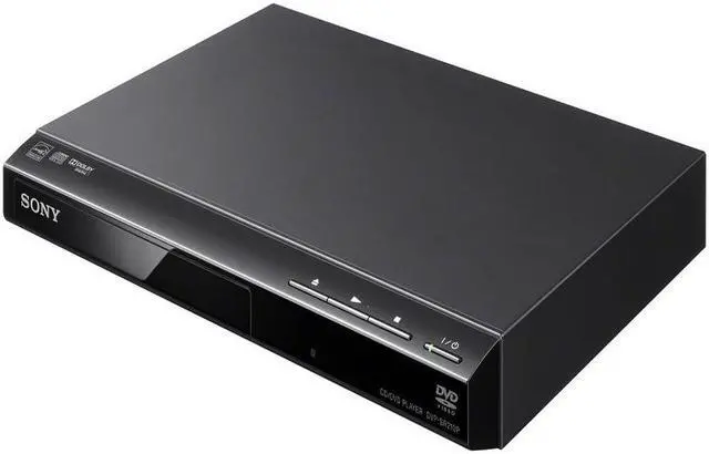 Alt view image 5 of 20 - Sony DVP-SR210P 1 Disc(s) DVD Player - 480p - Black - Dolby Digital, DTS