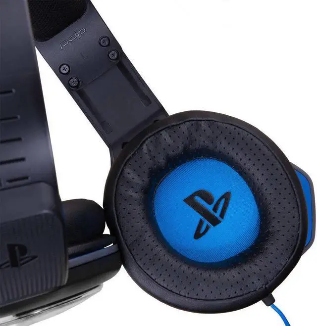 Alt view image 11 of 15 - PDP PS4 Afterglow AG 6 Wired Gaming Headset, 051-077-NA-BK