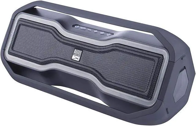 Alt view image 4 of 20 - RockBox XL Portable Bluetooth Speaker - Steel Gray