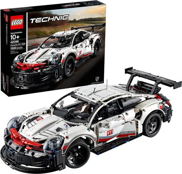 Alt view image 2 of 15 - LEGO Technic Porsche 911 RSR 42096 Building Kit , New 2019 (1580 Piece)