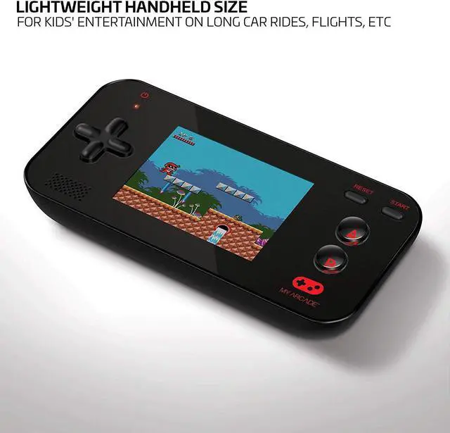 Alt view image 6 of 19 - dreamGEAR DGUN-2573 My Arcade Gamer V Portable Gaming System (Black)