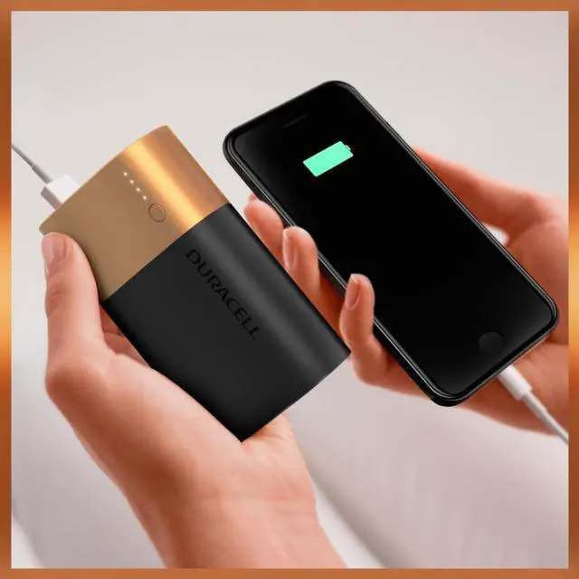 Alt view image 7 of 20 - Duracell DURDMLIONPB2 Power Bank Mobile Battery Charger PB2, Black