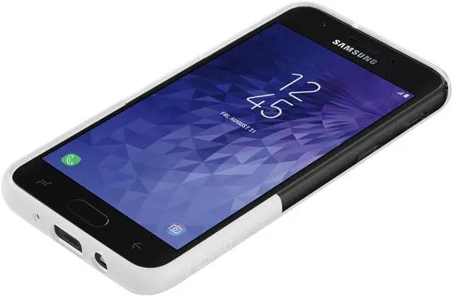 Alt view image 6 of 14 - Incipio NGP Samsung Galaxy J3 (2018) Case with Translucent, Shock-Absorbing Polymer Material for Samsung Galaxy J3 (2018) - Clear